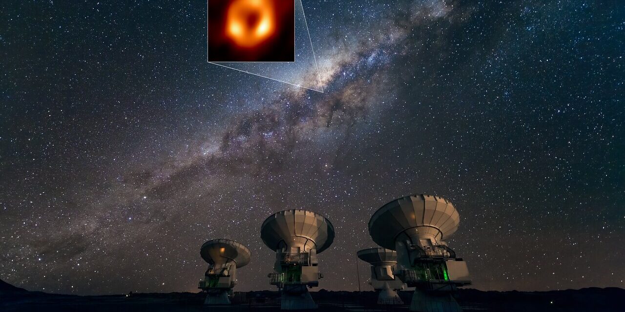 Astrónomos consiguen la primera imagen del agujero negro en el corazón de nuestra galaxia