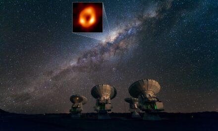 Astrónomos consiguen la primera imagen del agujero negro en el corazón de nuestra galaxia